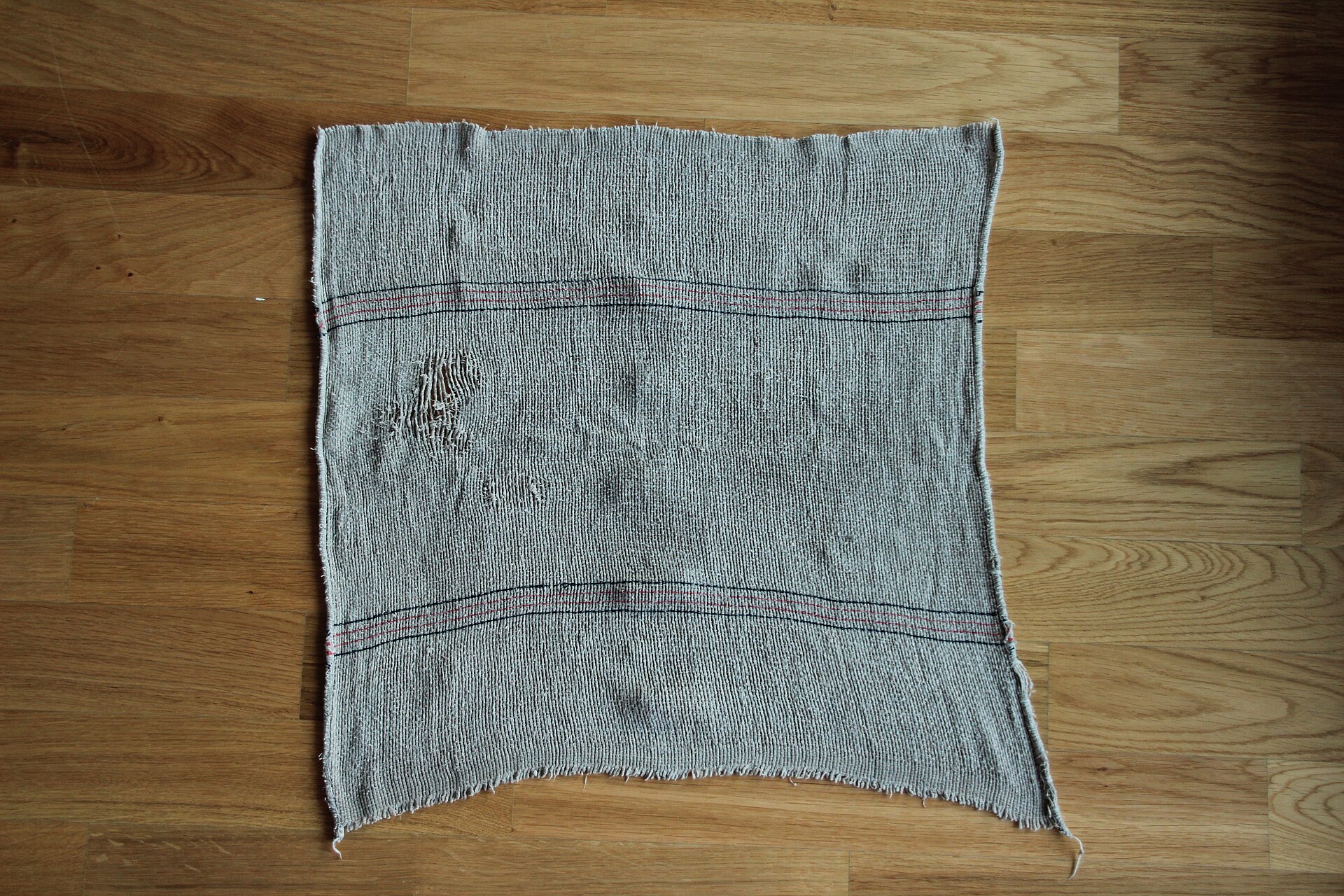 The rag market is where worn-out natural fibre belongs, and it is a genuine recovery route.