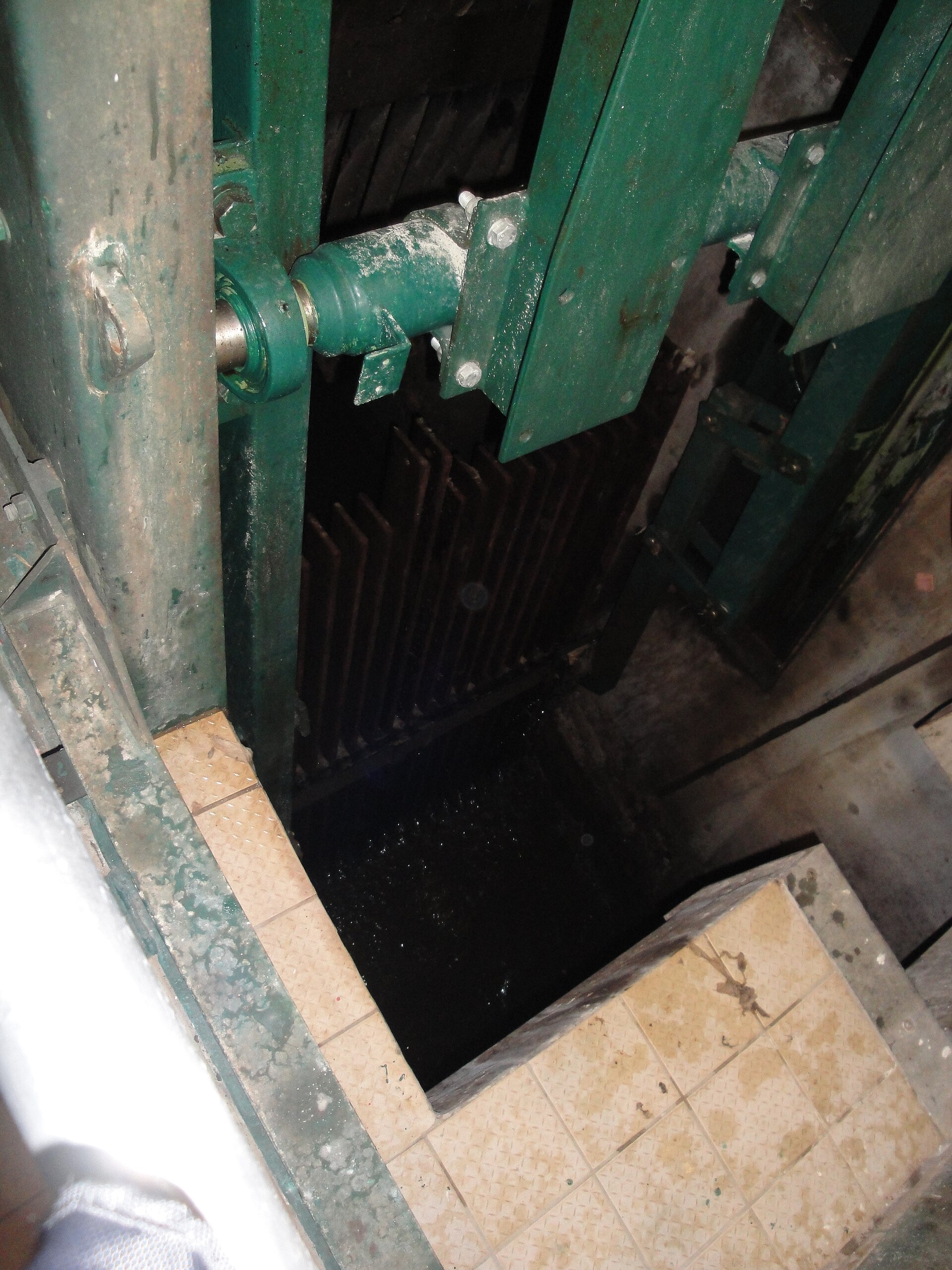 Bar screens at the head of a treatment plant catch what the sewer did not dissolve. Someone has to rake this off and landfill it.