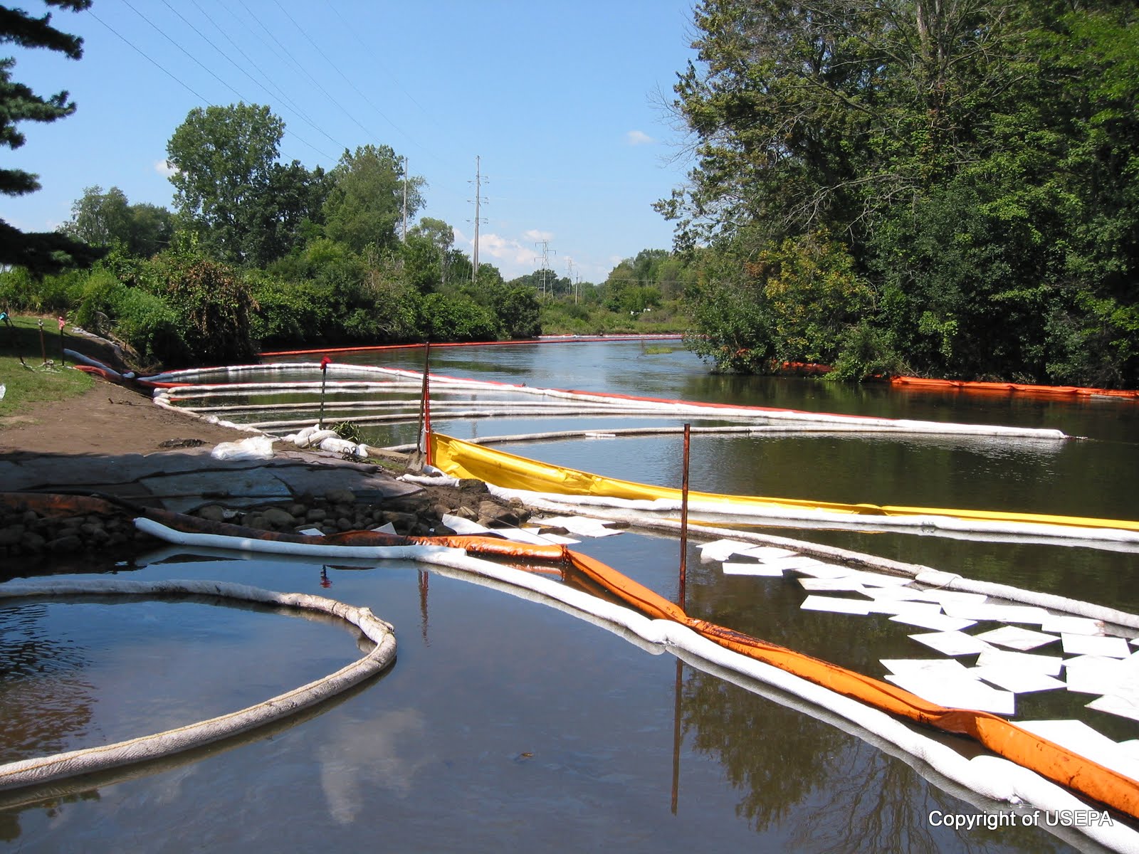 Spill response containment. Absorbent media are a real market, currently served by materials with their own end-of-life problems.