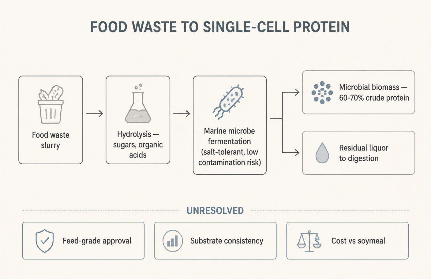 The process route, and the three questions that decide whether it leaves the laboratory.