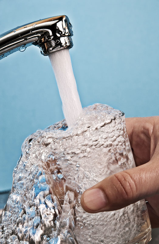 The tap is the end of a chain of barriers and records. What matters is everything upstream of it that nobody sees.