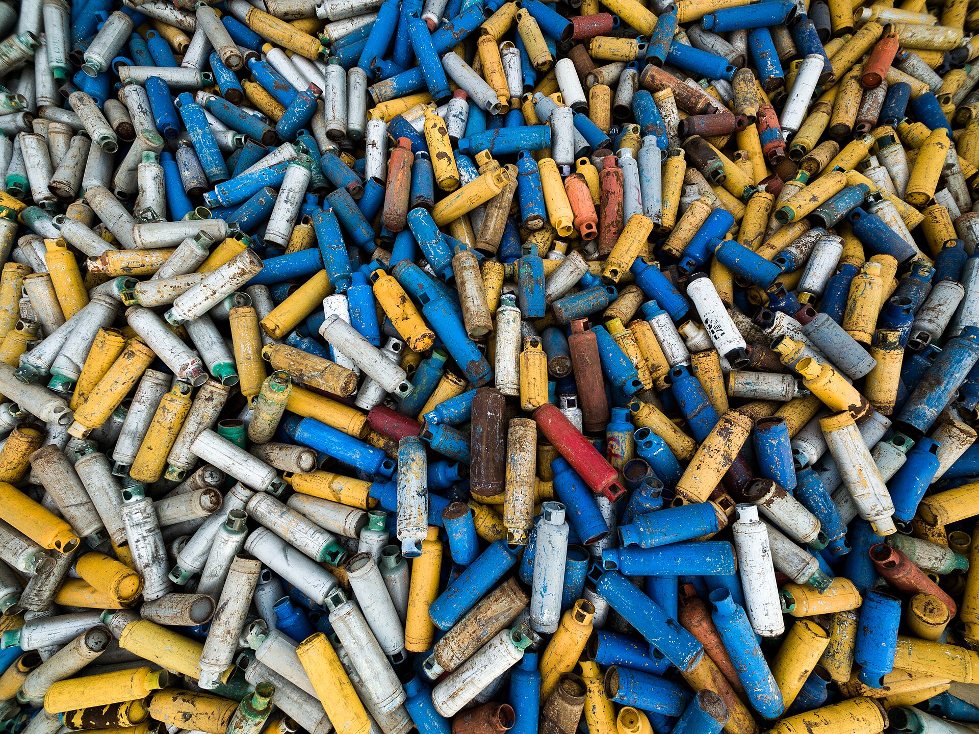 Pressurised cylinders are the second named target — a lower-frequency hazard with a much higher consequence when it reaches a compactor.