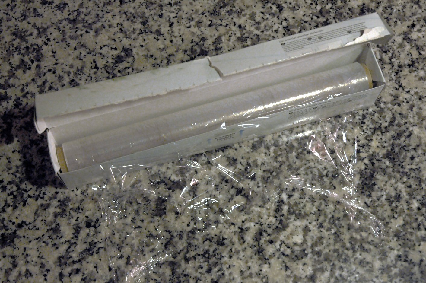 "If it is plastic, put it in the recycling bin"