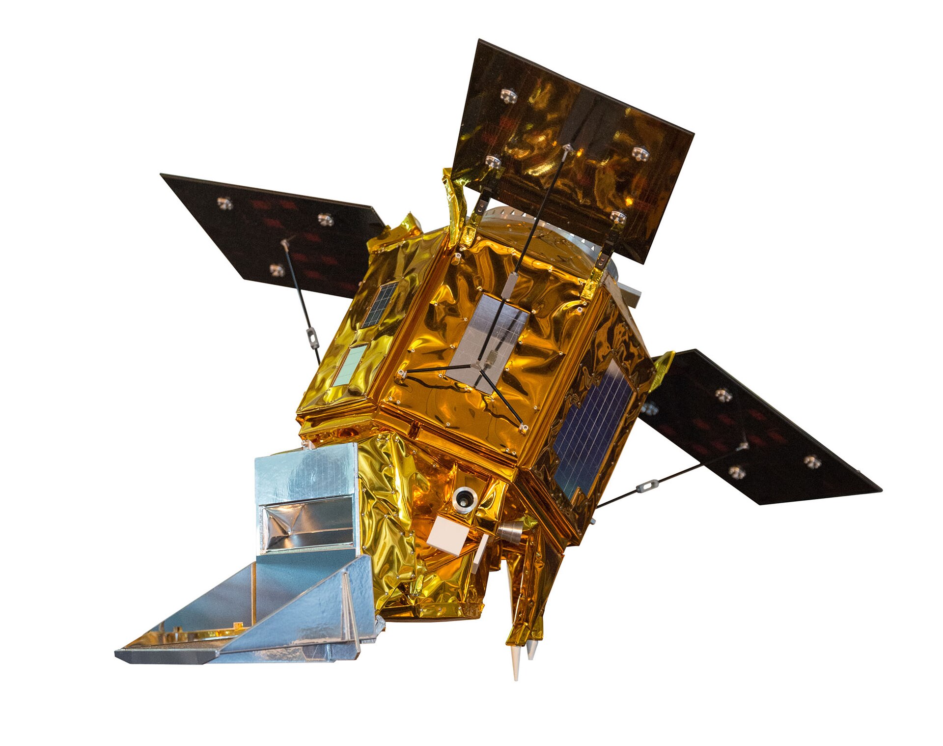 Sentinel-5P carries TROPOMI, the instrument that mapped global methane hotspots at daily cadence.