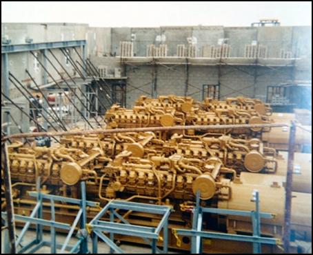 Gas engines running on landfill gas. Downstream equipment is what makes upstream well tuning economically visible.