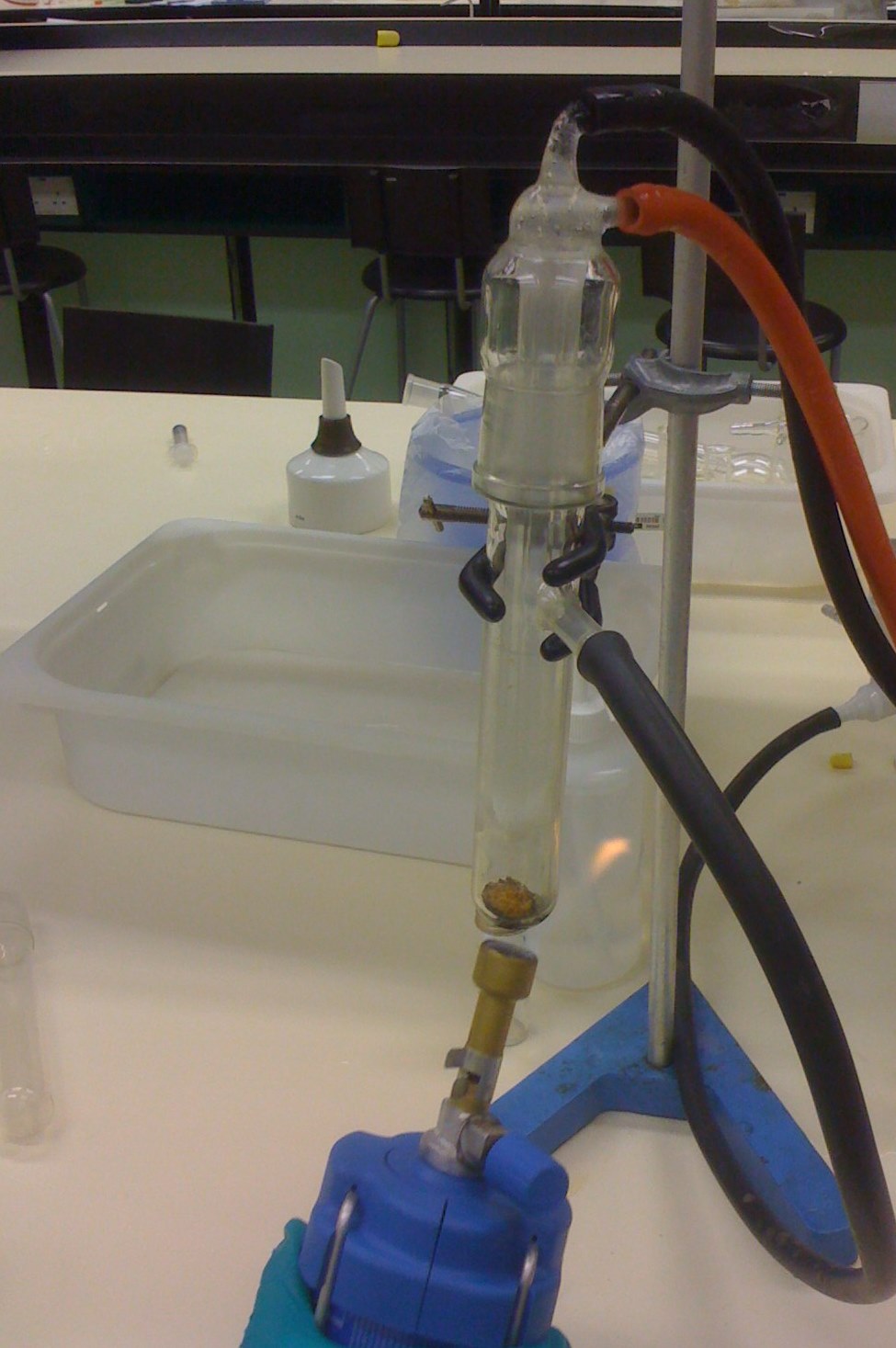 Camphor doing the same trick. Sublimation is well understood physics — the achievement is engineering it into a useful polymer.